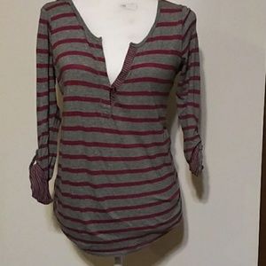 Motherhood Maternity Stripped Tee